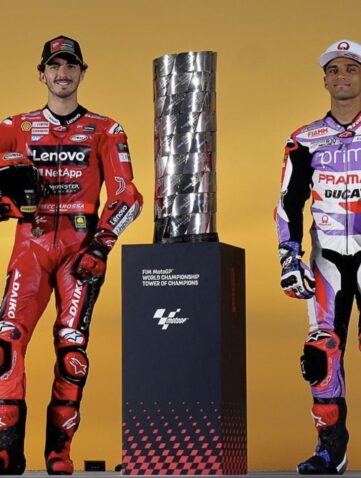 Une couronne pour deux entre Bagnaia et Martin. Qui sera champion ?