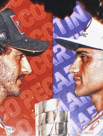 dernier duel de la saison MotoGP2023 entre Bagnaia et Martin