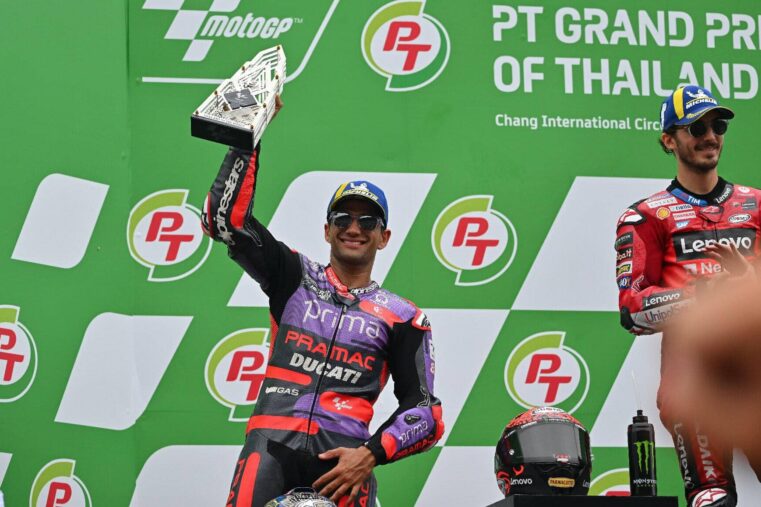 Martin et Bagnaia