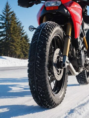 Pneus moto hiver