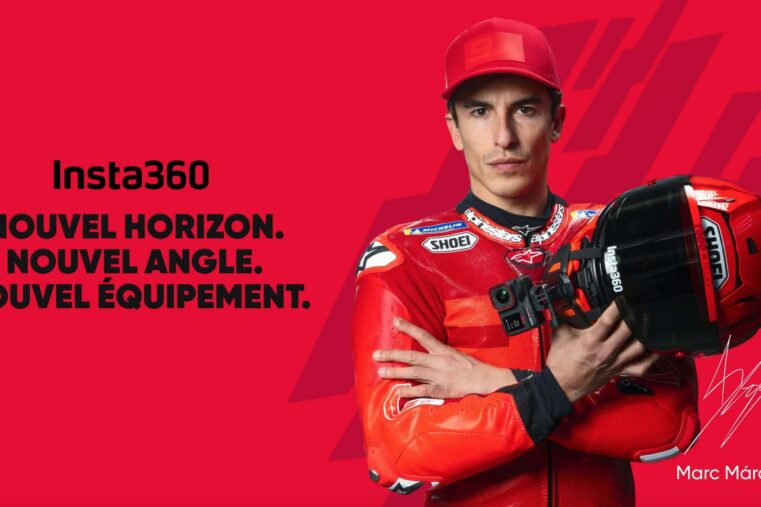 Insta 360 collaboration Marc Marquez