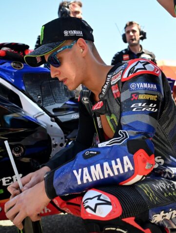 Fabio Quartararo au Grand Prix d'Espagne