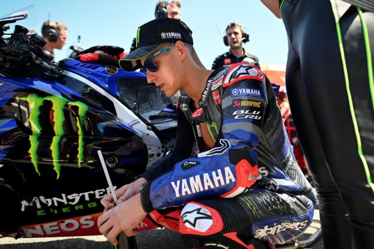 Fabio Quartararo au Grand Prix d'Espagne