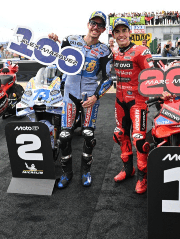 Marc et Alex Marquez en MotoGP